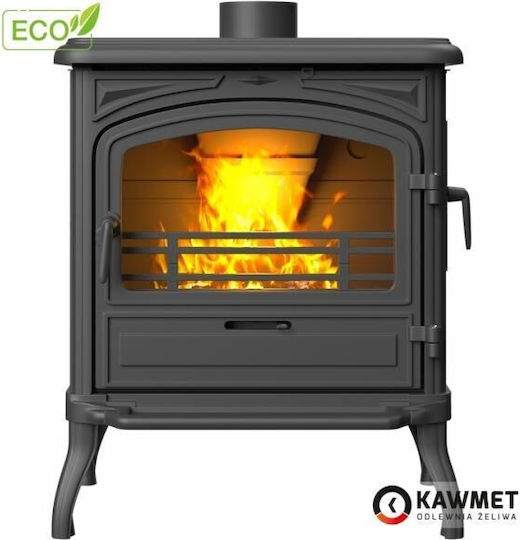 Kawmet Premium Eos S13 Eco Cast Iron Wood Stove 10kW Black