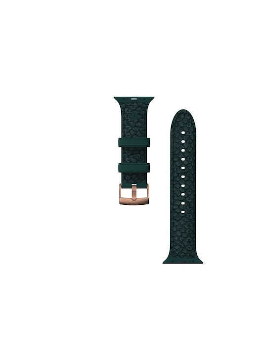 Njord Jord Armband Leder Dark Green (Apple Watch 38/40/41mm) SL14112