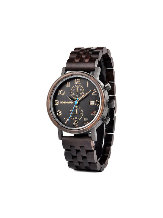 Bobo Bird GS008-1 Unisex Quartz Wooden Watch