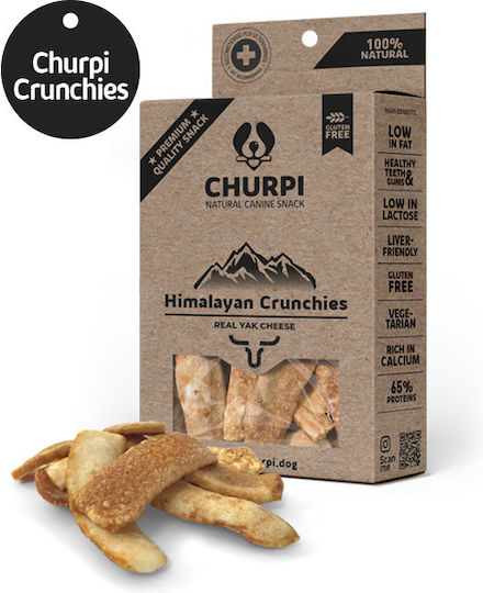 Churpi Crunchies Himalayan Μπάρες Μάσησης Yak Σκύλου με Γάλα 70gr