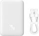 Baseus Magnetic Mini MagSafe Power Bank 10000mAh 20W με Θύρα USB-C Power Delivery Λευκό