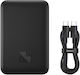 Baseus PPCX030001 Power Bank 10000mAh 20W с USB-C порт Черен