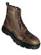 Damiani Men's Leather Boots Brown