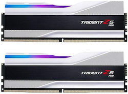 G.Skill Trident Z5 RGB 64GB DDR5 RAM mit 2 Modulen (2x32GB) und Geschwindigkeit für Schreibtisch