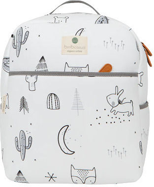 Bimbidreams Diaper Bag Indian White 29x11x42cm.