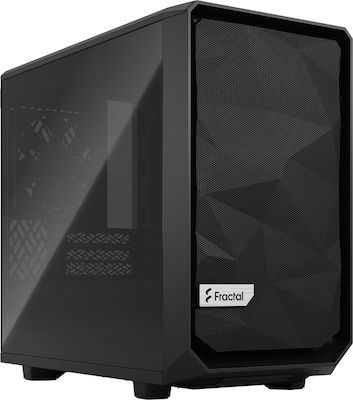 Fractal Design Meshify 2 Nano Gaming Mini-Turm Computergehäuse Schwarz