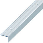 Alfer Aluminium Profile Aluminum for Steps 100x2.5cm