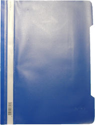 Exas Paper Clipboard with Spring for Paper A4 Blue 1pcs