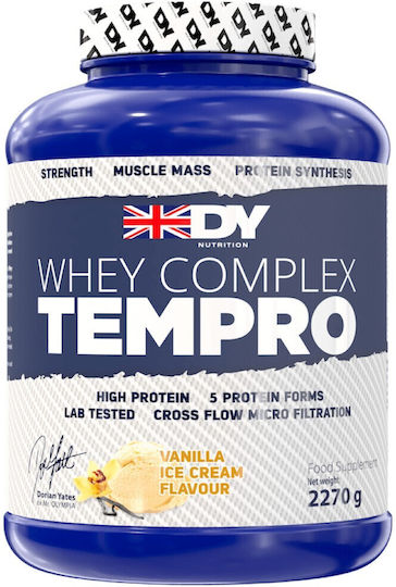 Dorian Yates Complex Tempro Πρωτεΐνη Ορού Γάλακτος με Γεύση Vanilla Ice Cream 2.27kg