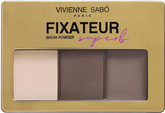 Vivienne Sabo Fixateur Superb Eyebrow Makeup Palette 01