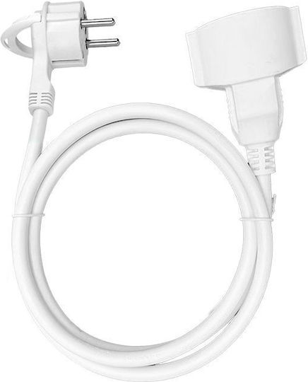 Redled Extension Reel Cord 3 x 1.5mm²/5m White