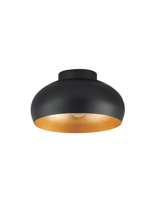 Eglo Mogano Modern Metal Ceiling Light with Socket E27 28pcs Black