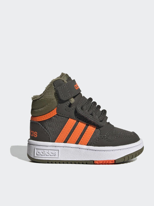 adidas Mid Lifestyle Αθλητικά Παιδικά Παπούτσια Μπάσκετ με Σκρατς