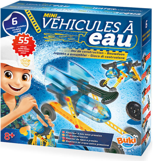 Buki Mini Water Vehicles STEM Joc Educațional Mecanic pentru 8+ ani Ani