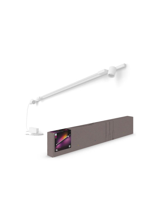 Philips Μονό LED RGBW Σποτ σε Λευκό Χρώμα