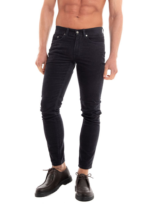 Gant Ανδρικό Παντελόνι σε Slim Εφαρμογή Μαύρο