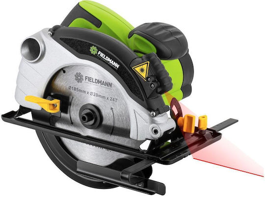 Fieldmann FT0672 Циркулярна пила 1300W със Система за Изсмукване
