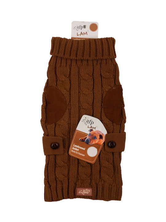 All For Paws Cord & Wool Strickpullover Hund in...