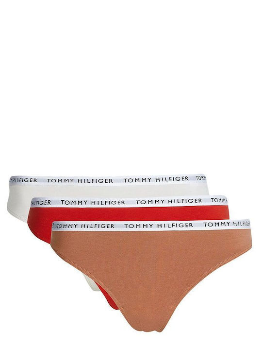 Tommy Hilfiger Βαμβακερά Γυναικεία String 3Pack...