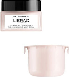 Lierac Lift Integral Αnti-aging & Firming Night Cream Suitable for All Skin Types with Hyaluronic Acid Refill 50ml