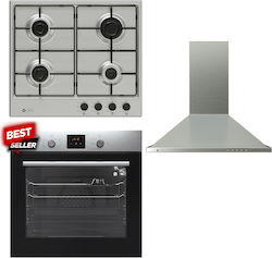 Thermogatz TGS 3311 IX + TGS 9041 IX + TGS 970 IX Εντοιχιζόμενο Σετ Οικιακών Συσκευών