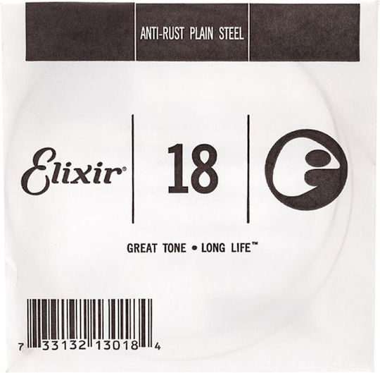 Elixir PL018 Μονή Χορδή Stainless Steel Ηλεκτρικής Κιθάρας