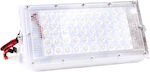 Waterproof LED Floodlight 50W Cold White 6000K IP66