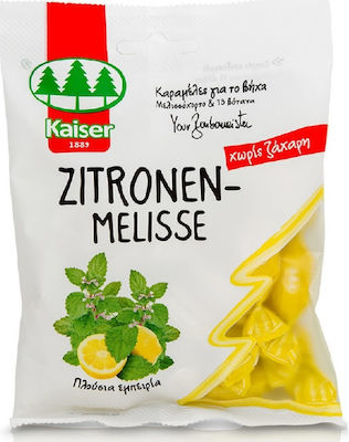 Kaiser 1889 Zitronenmelisse Dropsuri cu ceară de albine și 13 ierburi fără Gluten 75gr