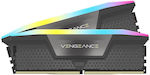 Corsair Vengeance AND EXPO 65GB DDR5 RAM με 2 Modules (2x32GB) και Ταχύτητα 5200 για Desktop