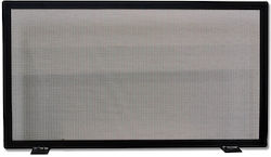 Metallotechniki Metallic Fireplace Screen 50x80cm Black Metallotechniki Metallic Fireplace Screen 50x80cm Black