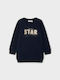 Детски Суичър с Джобове Тъмносин