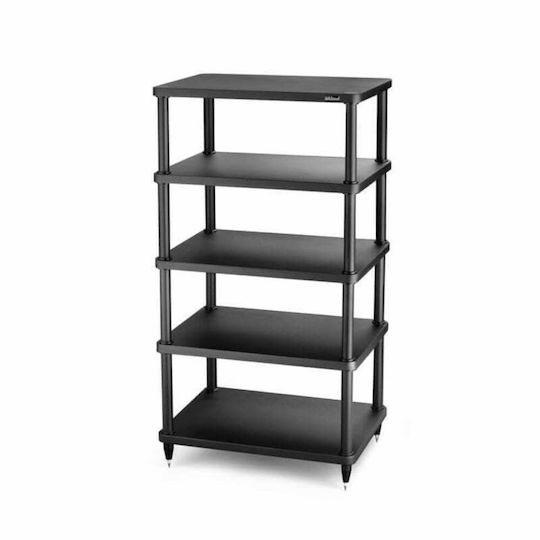 Solidsteel S3-5 Стелаж 5 нива Черен 58.4x106x43см