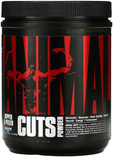 Animal Animal Cuts with Carnitine and Flavor Blue Ice Pop 248gr