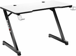 Gaming-Schreibtisch Hero 2.5 mit LED 120x60x75cm Weiß