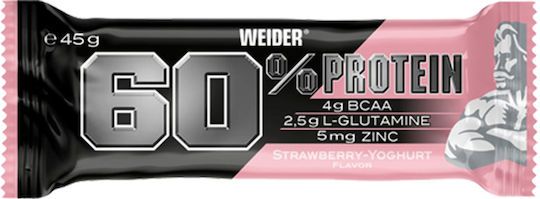 Weider Блокче с 60% Протеин & Вкус Strawberry Yogurt 45гр