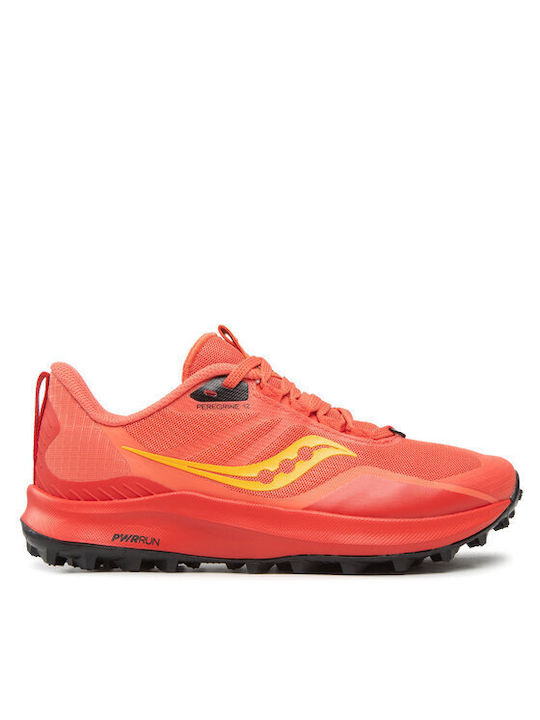 Saucony Peregrine 12 Γυναικεία Αθλητικά Παπούτσια Trail Running Πορτοκαλί