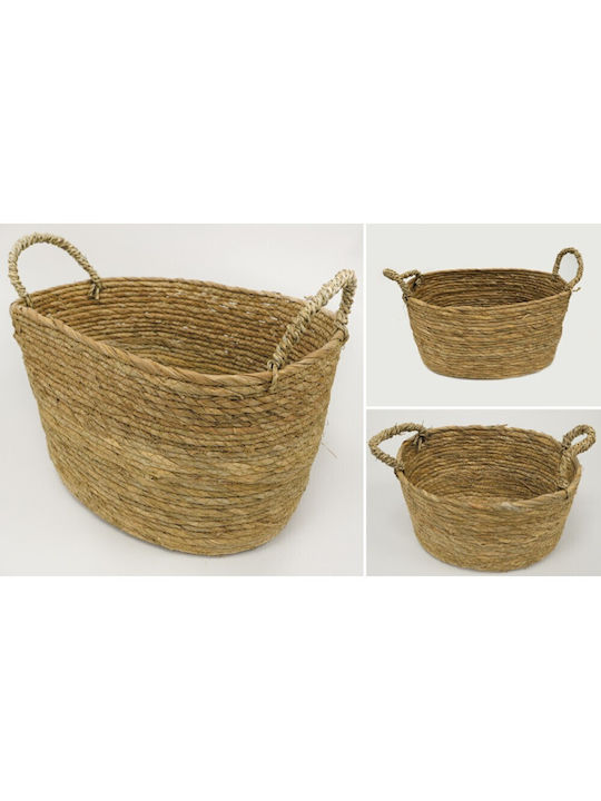 Wicker Decorative Baskets Set 3pcs