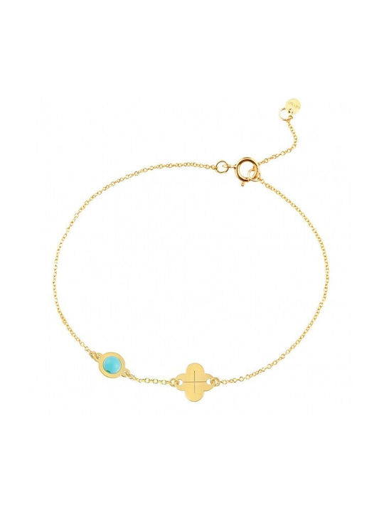 Inglessis Collection Children's Bracelet Yellow Gold K14