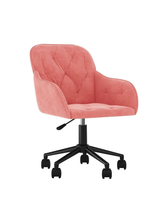 Stuhl Büro mit Armen Rosa vidaXL