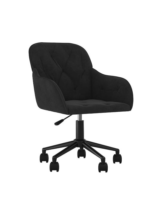 Stuhl Büro mit Armen Schwarz vidaXL