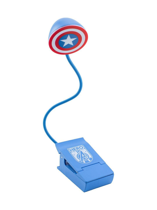 Paladone Marvel Captain America LED Φωτιστικό με Εύκαμπτο Βραχίονα Paladone Marvel Captain America LED Φωτιστικό με Εύκαμπτο Βραχίονα