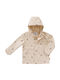 Wasserdicht Kinder Freizeitjacke Kurz mit Kapuze Beige