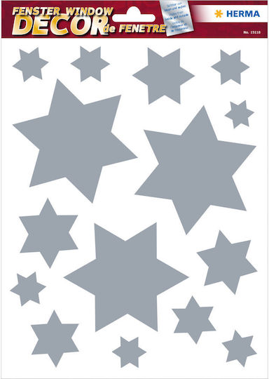 Herma Christmas for Window with Design Αστεριού Stars