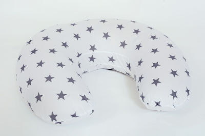 Nursing & Pregnancy Pillow Stars Gray