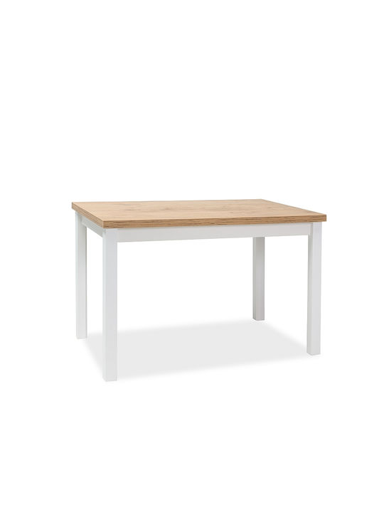 Adam Table Kitchen Wooden 100x60x75cm