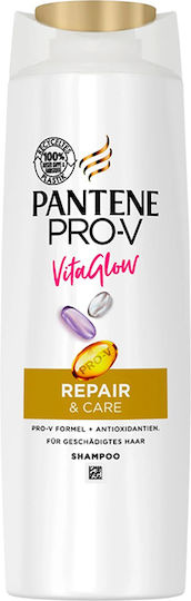 Pantene Repair & Care Vita Glow Shampoos Reconstruction/Nourishment for Dry Hair Hair 300ml