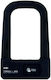 Ulac Tron XD Bicycle Pedal Lock with Key Black