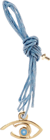 Bellissimo Christening Charm Necklace Light Blue 50 Pieces M-316