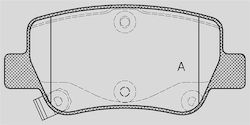 BREMSBELÄGE HINTEN OP AVENSIS 09-