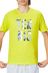 Wilson Tennisbekleidung Gelbe Bluse
